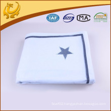 High Quality Warm Baby Use Wholesale Plain Cotton Woven Patchwork Blanket